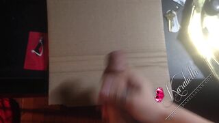 Karabella onlyfans busty chick sucks dildo