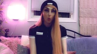 cutiepii33quinn onlyfans lustful slut fucks her pussy with a phallus