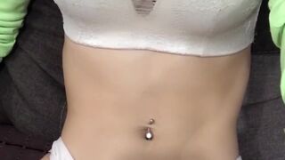 Irena onlyfans luxurious blonde passionately pulls pussy