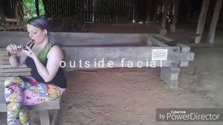 Miss_LoLo luxurious mare masturbates both holes