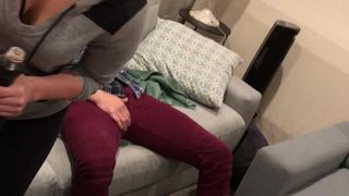 Davina Davis fat woman fucks herself wild