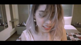 ABDoll impressive babe caresses huge boobs