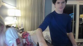 shanehall show with an attractive black hair