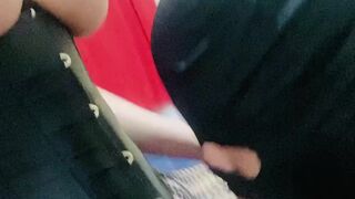 Jane Brandao  with a toy in the ass