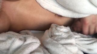 BellaVale  attractive babe caresses lips sex