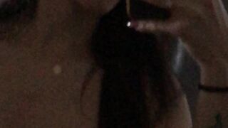 BellaVale  a bitch eating a banana