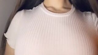 solazola busty slut fucks pussy in the shower