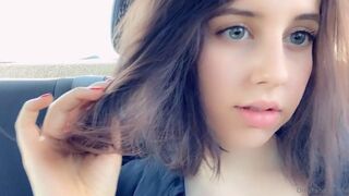 Princess Violette lustful trash dumps juicy tits