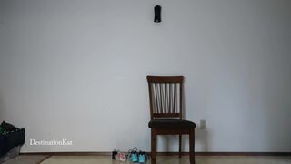 Destinationkat busty blonde gently masturbates cunt