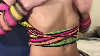 Tiffany Towers exquisite woman masturbating pussy sex toy