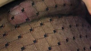 Tiffany Towers luxurious mare caresses hairy cunt