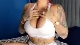 Brittanya Razavi (seebrittanya) OnlyFans  bitch drummed with glass dick