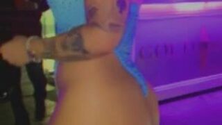 shesacenotorious   juicy babe caresses pussy