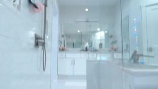 RussianXXtasy cute slut jumps on a dildo