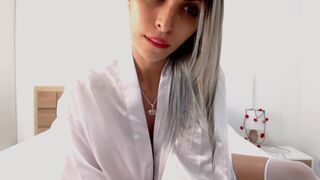 Playing wicked bitch punishes small tits