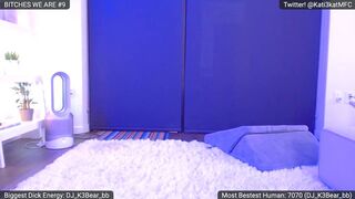 Kati3kat busty mare is hammering her anus