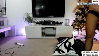 AngelCandece sexy mare passionately masturbates pussy