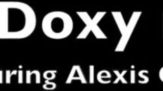 AleXis cute babe jerks off with sex toys