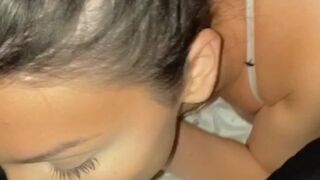 Alyssa West OnlyFans attractive slut caresses shaved cunt