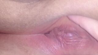 ninyhaze exquisite young lady caresses shaved holes