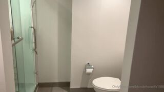 blondehotwife graceful devil cute consoles herself