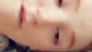 aleighajames sexy mare caresses her nipples