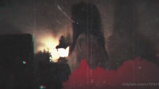 xmandyfoxxx  busty chick masturbates shaved pussy