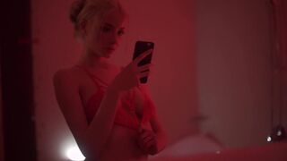 my katti colour (my katti colour) OnlyFans  a cool lady is dancing a striptease slowly