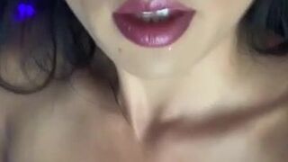 Venus Lux  ardent slut seduces with a huge ass