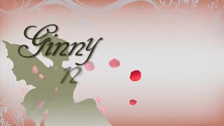 GinnyPotter the stubborn slut fucks herself with a phallus