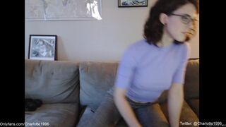 charlotte graceful devil cute consoles herself