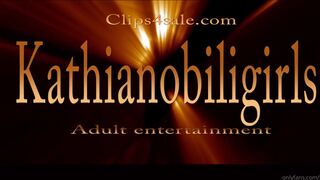 kathianobilixx onlyfans  painted slut caresses small tits