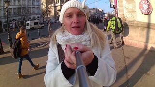 kathianobilixx onlyfans  sexy girl in glasses coolly playing pranks with a sex toy