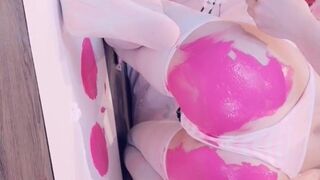 belledelphine in sexy stockings