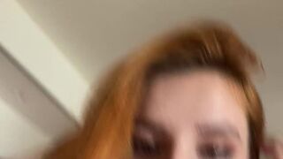 bellathorne amused with the toy