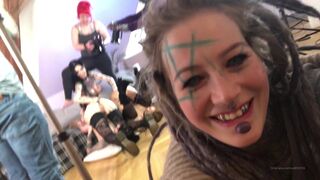 anuskatzz cute slut masturbates with a vibrator