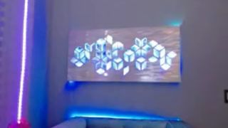 sincityvee curve with a hanging chest caresses the vagina