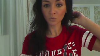 amelianaked jerking off and cums