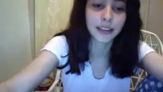 dreianova cute slut jerking shaved cunt