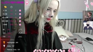 angelic_little_doll crazy passion masturbates both holes