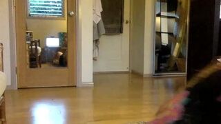 anastasiaclaire the charming female masturbates both holes