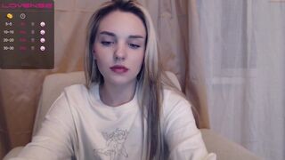 wild_baby1 busty hottie caresses shaved pussy