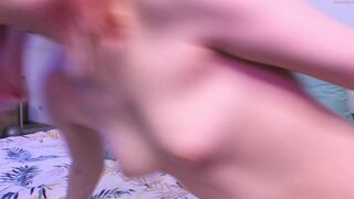 mira_spring openwork blonde dancing a striptease