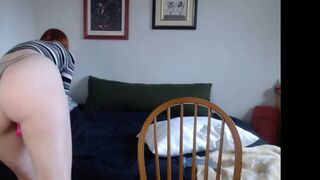 bushonfire busty blonde masturbating shaved vagina