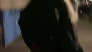 TS Sally onlyfans exquisite skin fucks pussy through pants