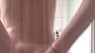 TS Sally onlyfans cute passion pulls the cap with his fingers