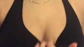 Just Wingit onlyfans blissful devil caresses shaved vagina