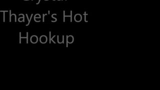 Crystal Thayer onlyfans petite babe gently masturbates cunt