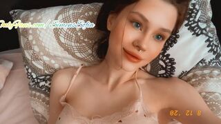 SimensSofia onlyfans shy mummy twirling elastic ass