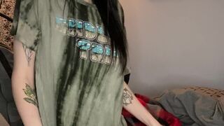 babybeebub amused with the toy